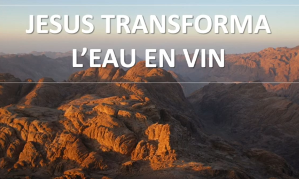 JÉSUS TRANSFORMA L